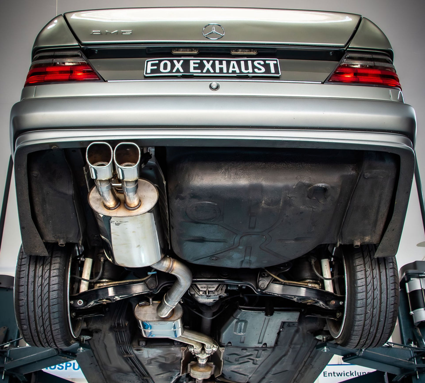 Halbanlage mit 2 Endrohren 93x79mm (Typ 70), inkl. (EG-) GENEHMIGUNG!