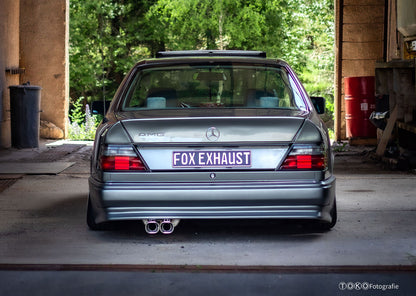 Halbanlage mit 2 Endrohren 93x79mm (Typ 70), inkl. (EG-) GENEHMIGUNG!