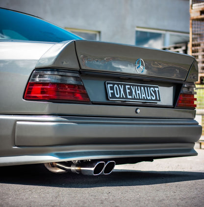 Sportschalldämpfer mit 2 Endrohren 93x79mm (Typ 12), inkl. (EG-) GENEHMIGUNG!