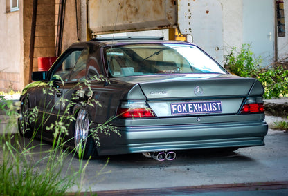 Sportschalldämpfer mit 2 Endrohren 93x79mm (Typ 12), inkl. (EG-) GENEHMIGUNG!