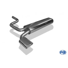 Sportschalldämpfer mit 1 Endrohr 135x80mm (Typ 53), inkl. (EG-) GENEHMIGUNG!