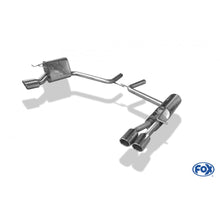 Sportschalldämpfer mit links/rechts je 2 Endrohren 88x74mm (Typ 32), inkl. (EG-) GENEHMIGUNG!