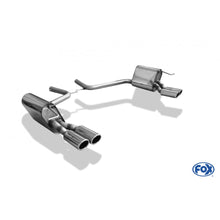 Sportschalldämpfer mit links/rechts je 2 Endrohren 88x74mm (Typ 32), inkl. (EG-) GENEHMIGUNG!