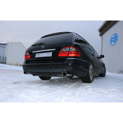 Sportschalldämpfer mit links/rechts je 1 Endrohr 115x85mm (Typ 32), inkl. (EG-) GENEHMIGUNG!