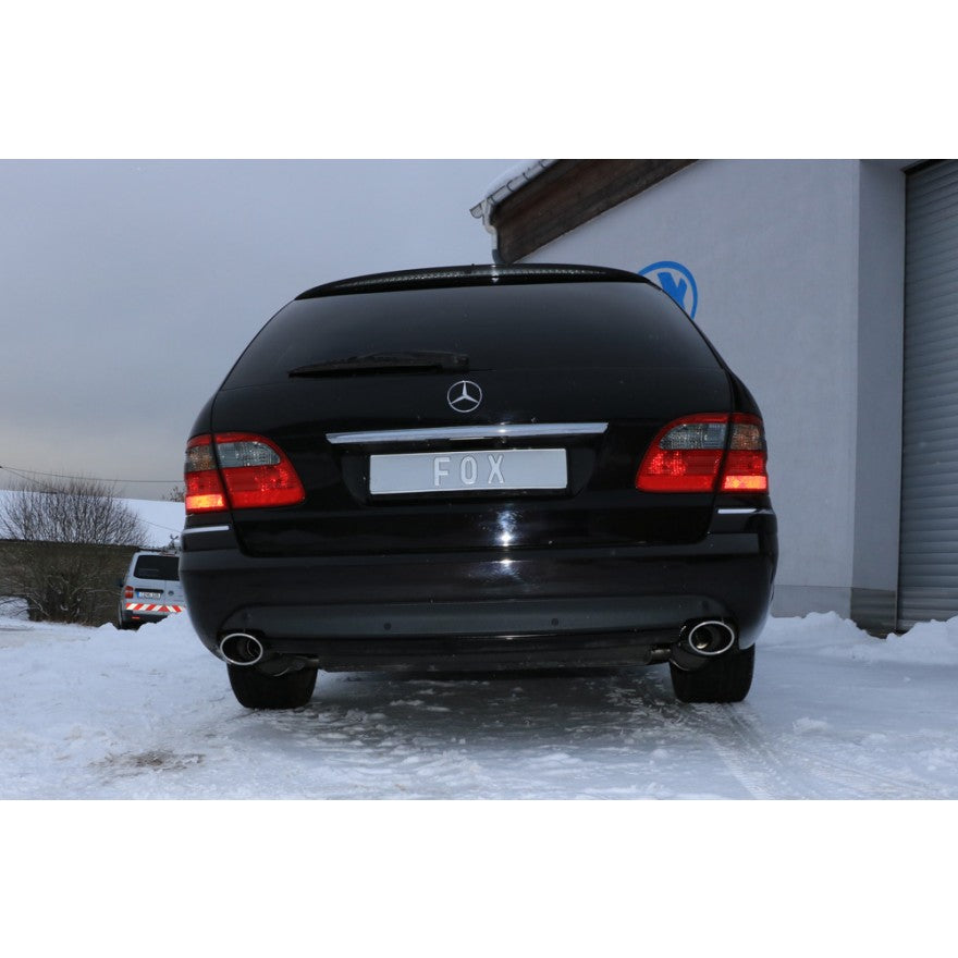 Sportschalldämpfer mit links/rechts je 1 Endrohr 115x85mm (Typ 32), inkl. (EG-) GENEHMIGUNG!