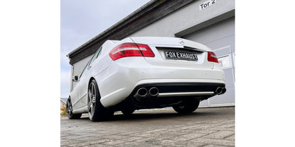 Sporschalldämpfer mit links/rechts je 2 Endrohren 115x85mm (Typ 32), inkl. (EG-) GENEHMIGUNG!