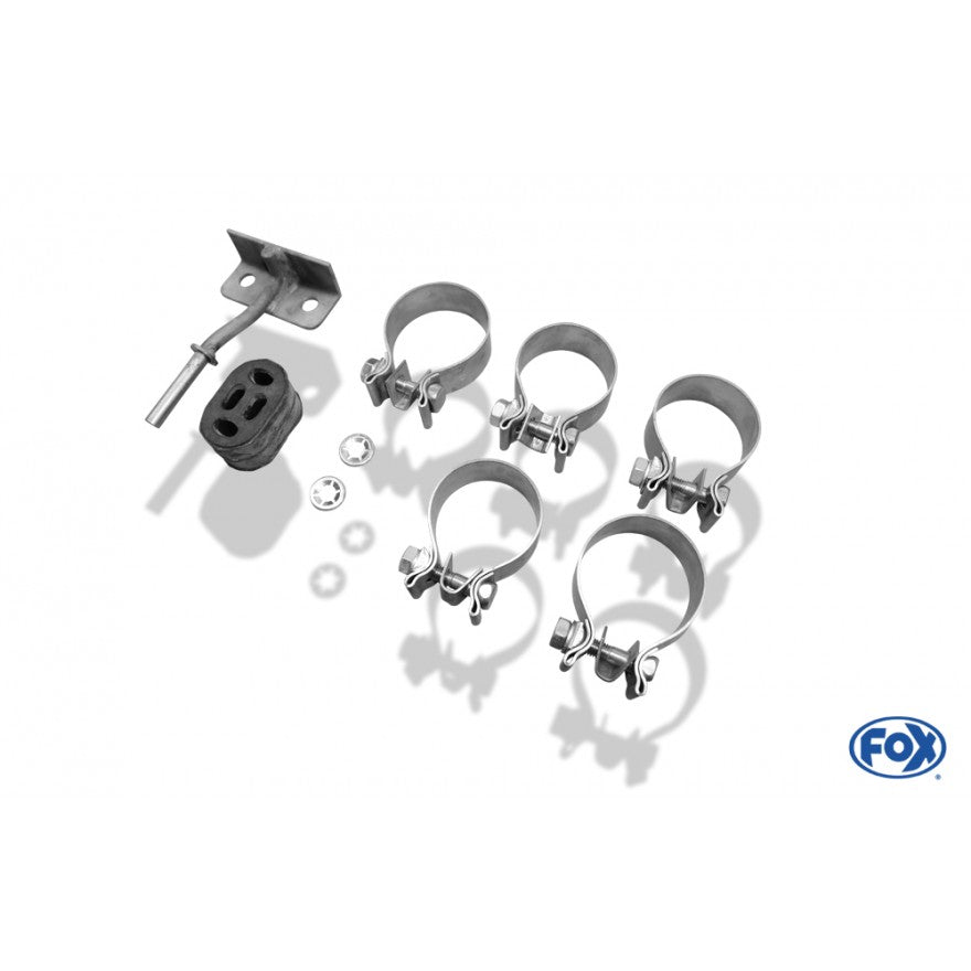 Sportschalldämpfer mit links/rechts je 2 Endrohren 70mm (Typ 16), inkl. (EG-) GENEHMIGUNG!