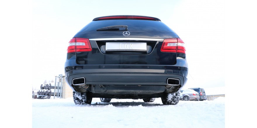 Sporschalldämpfer ohne Endrohre, inkl. (EG-) GENEHMIGUNG!