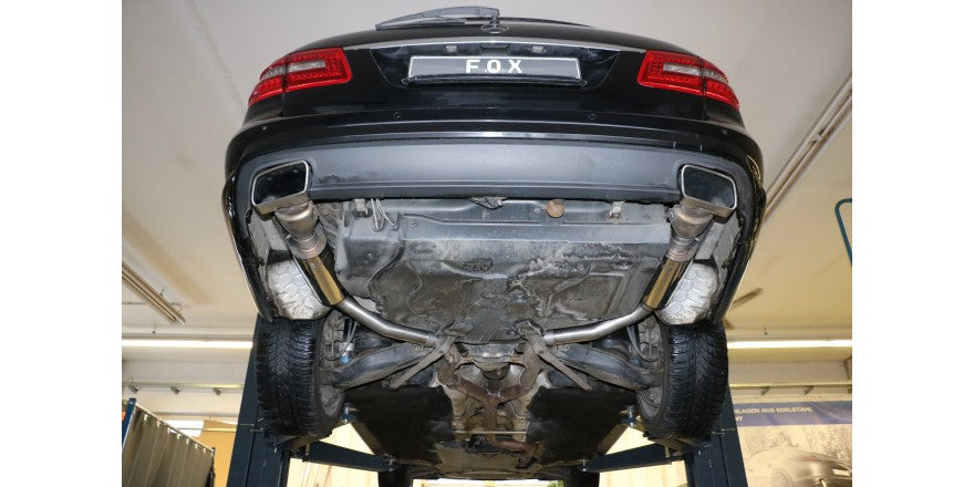 Sporschalldämpfer ohne Endrohre, inkl. (EG-) GENEHMIGUNG!