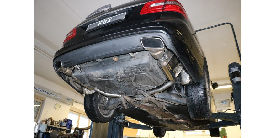 Sporschalldämpfer ohne Endrohre, inkl. (EG-) GENEHMIGUNG!