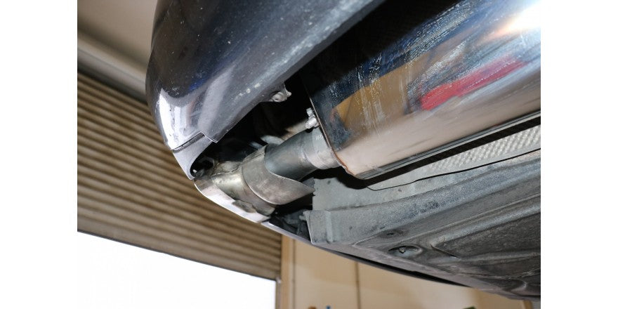 Sporschalldämpfer ohne Endrohre, inkl. (EG-) GENEHMIGUNG!