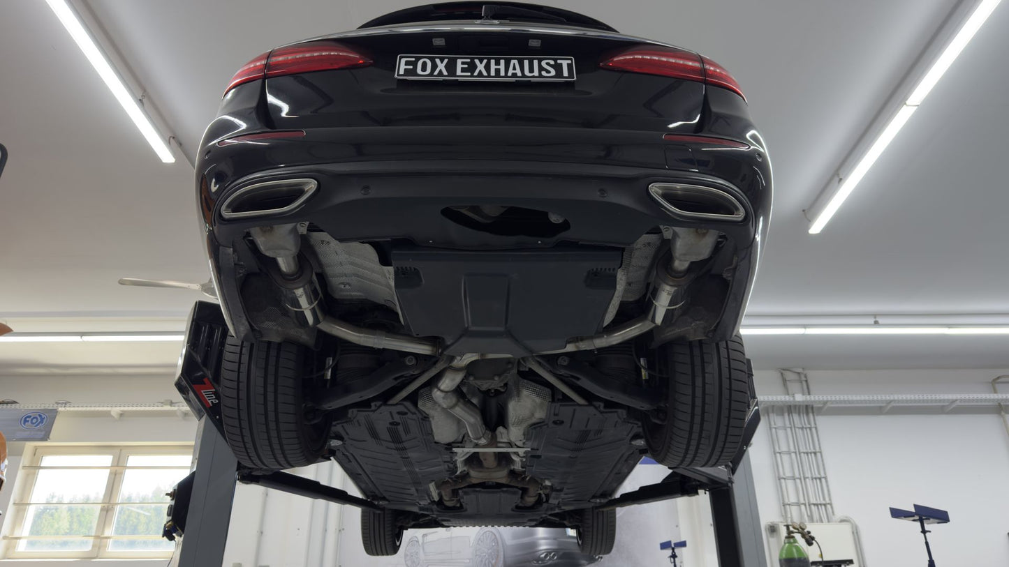 Sportschalldämpfer links/rechts (ohne Endrohre), inkl. (EG-) GENEHMIGUNG!