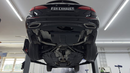 Sportschalldämpfer links/rechts (ohne Endrohre), inkl. (EG-) GENEHMIGUNG!