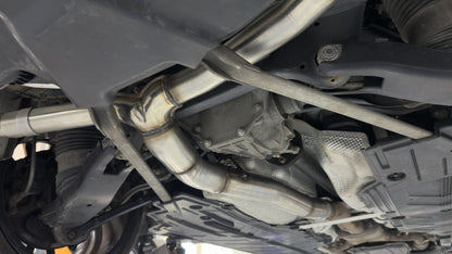 Sportschalldämpfer links/rechts (ohne Endrohre), inkl. (EG-) GENEHMIGUNG!