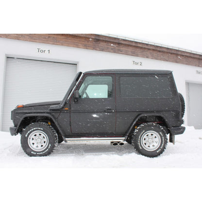 Sportschalldämpfer mit seitlich 2 Endrohren 115x85mm (Typ 38), inkl. (EG-) GENEHMIGUNG!