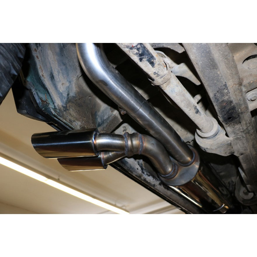 Sportschalldämpfer mit seitlich 2 Endrohren 80mm (Typ 14), inkl. (EG-) GENEHMIGUNG!