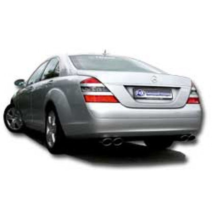 Sportschalldämpfer mit links/rechts je 2 Endrohren 115x85mm (Typ 32), inkl. (EG-) GENEHMIGUNG!