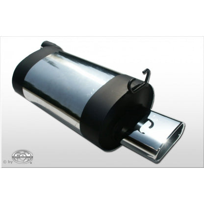 Sportschalldämpfer mit 1 Endrohr 160x80mm (Typ 53), inkl. (EG-) GENEHMIGUNG!