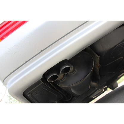 Sportschalldämpfer mit 2 Endrohren 55mm (Typ 28), inkl. (EG-) GENEHMIGUNG!