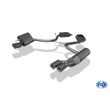 Halbanlage ab KAT mit links/rechts je 2 Endrohren 80mm (Typ 13), inkl. (EG-) GENEHMIGUNG!