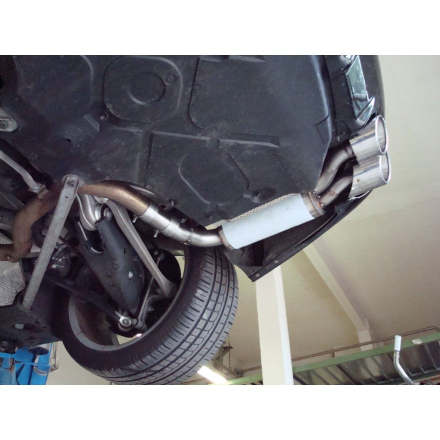 Sportschalldämpfer mit links/rechts je 2 Endrohren 115x85mm (Typ 32), inkl. (EG-) GENEHMIGUNG!