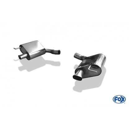 Sportschalldämpfer ohne Endrohre, inkl. (EG-) GENEHMIGUNG!