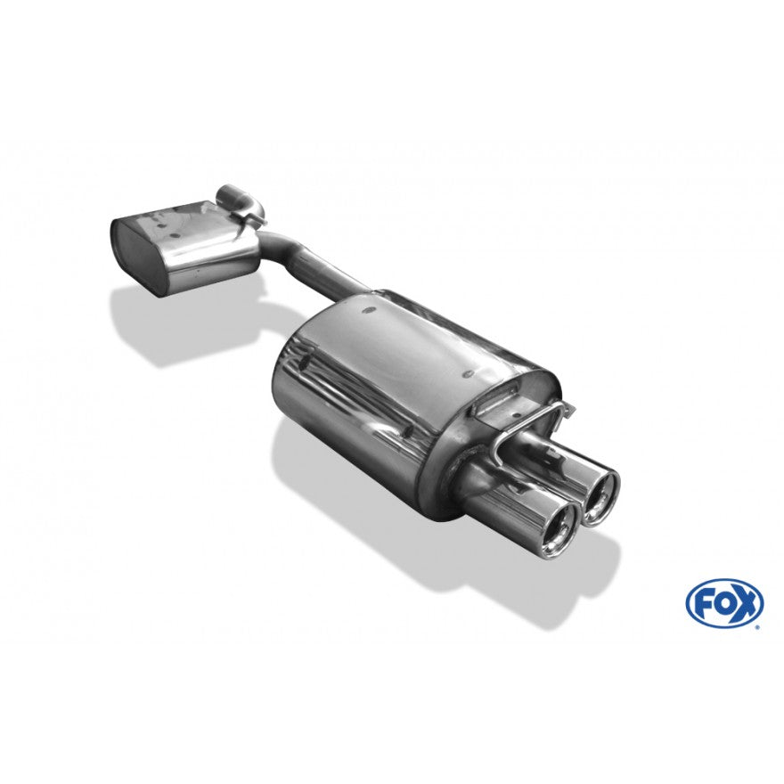 Halbanlage ab KAT mit 2 Endrohren 80mm (Typ 13), inkl. (EG-) GENEHMIGUNG!
