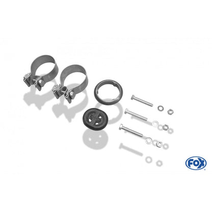 Halbanlage ab KAT mit 1 Endrohr 115x85mm (Typ 32), inkl. (EG-) GENEHMIGUNG!