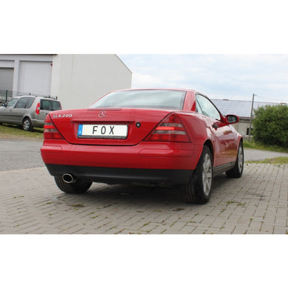 Halbanlage ab KAT mit 1 Endrohr 115x85mm (Typ 32), inkl. (EG-) GENEHMIGUNG!