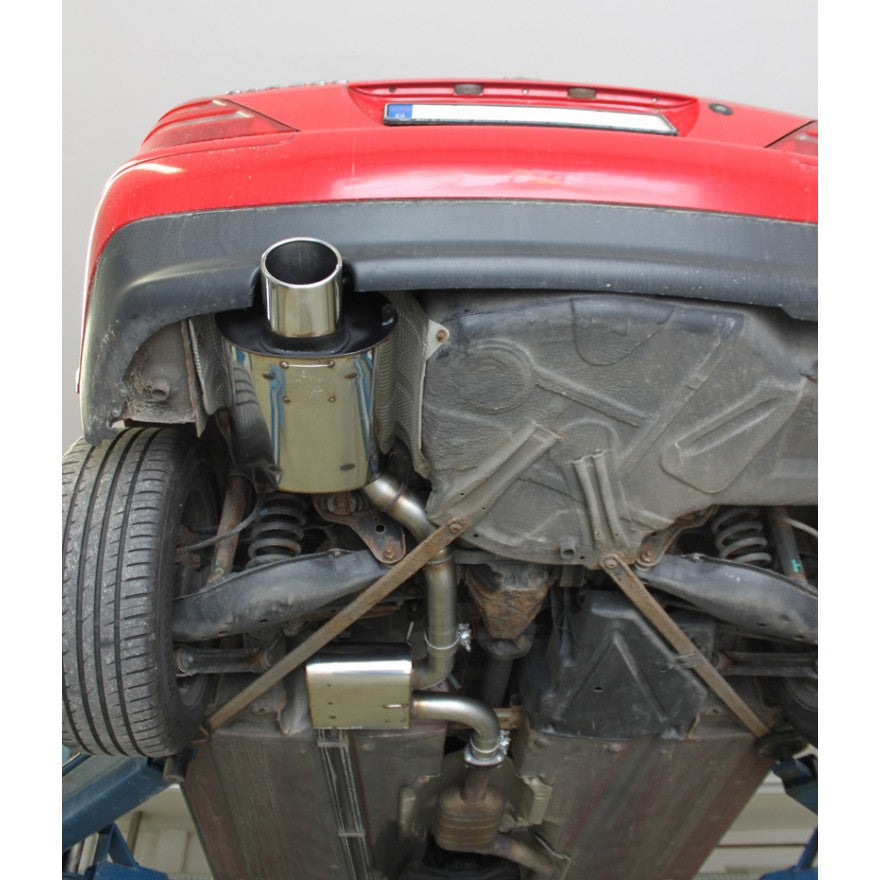 Halbanlage ab KAT mit 1 Endrohr 115x85mm (Typ 32), inkl. (EG-) GENEHMIGUNG!