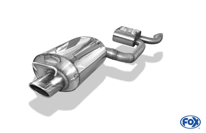 Halbanlage ab KAT mit 1 Endrohr 115x85mm (Typ 32), inkl. (EG-) GENEHMIGUNG!