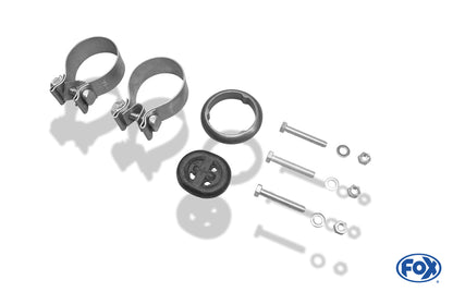 Halbanlage ab KAT mit 1 Endrohr 135x80mm (Typ 53), inkl. (EG-) GENEHMIGUNG!