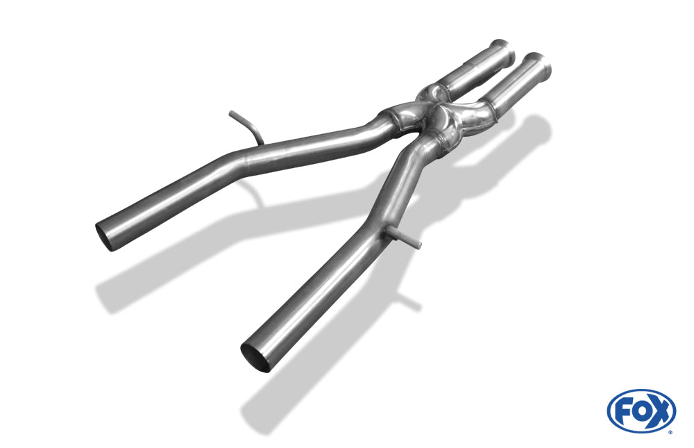 Verbindungsrohr zur Montage der FOX Endschalldämpfer