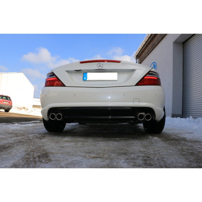 Sportschalldämpfer mit links/rechts je 2 Endrohre 76mm (Typ 16), inkl. (EG-) GENEHMIGUNG!