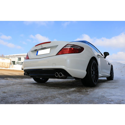 Sportschalldämpfer mit links/rechts je 2 Endrohre 76mm (Typ 16), inkl. (EG-) GENEHMIGUNG!