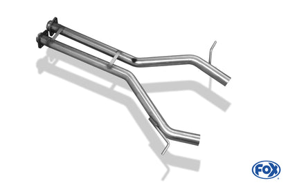 Vorschalldämpfer-Ersatzrohr, KEINE (EG-) GENEHMIGUNG!