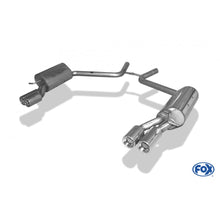 Sportschalldämpfer mit links/rechts je 2 Endrohren 90mm (Typ 13), inkl. (EG-) GENEHMIGUNG!