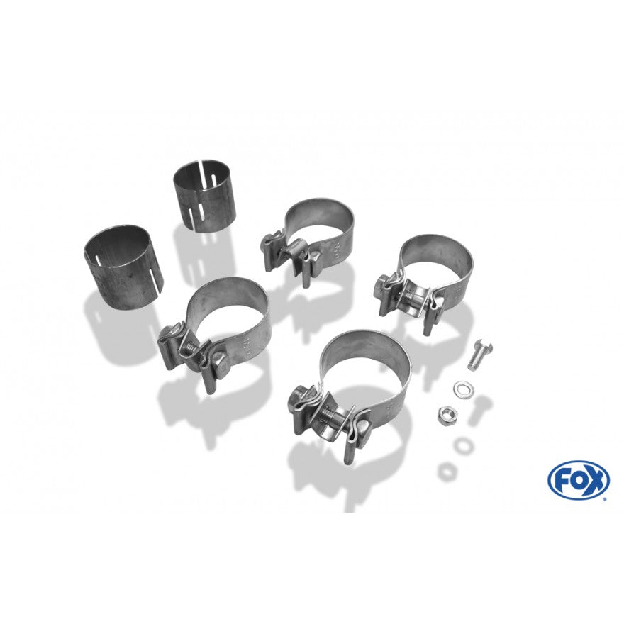 Sportschalldämpfer mit links/rechts je 2 Endrohren 90mm (Typ 25), inkl. (EG-) GENEHMIGUNG!