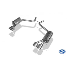 Sportschalldämpfer mit links/rechts je 2 Endrohren 115x85mm (Typ 32), inkl. (EG-) GENEHMIGUNG!