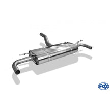 Sportschalldämpfer mit Ausgang in die originalen Endrohrblenden, inkl. (EG-) GENEHMIGUNG!