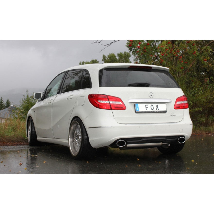 Sportschalldämpfer mit links/rechts je 1 Endrohr 140x90mm (Typ 32), inkl. (EG-) GENEHMIGUNG!