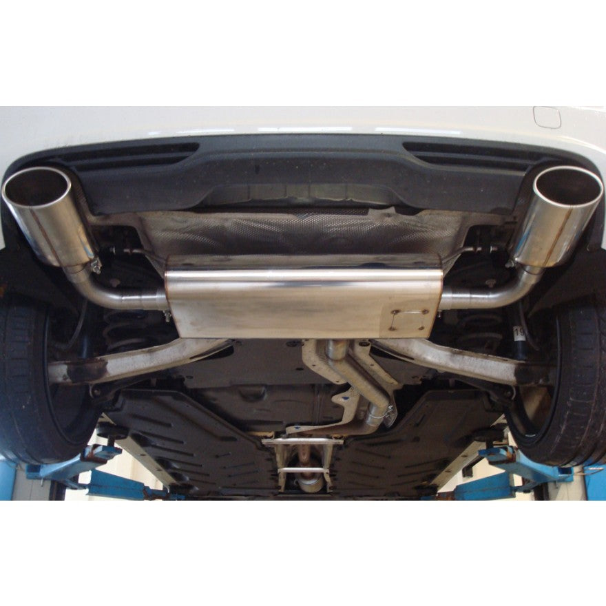 Sportschalldämpfer mit links/rechts je 1 Endrohr 140x90mm (Typ 32), inkl. (EG-) GENEHMIGUNG!