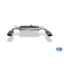 Sportschalldämpfer mit links/rechts je 1 Endrohr 140x90mm (Typ 32), inkl. (EG-) GENEHMIGUNG!