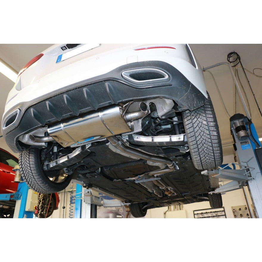 Sportschalldämpfer mit Verwendung der originalen Endrohrblenden, inkl. (EG-) GENEHMIGUNG!