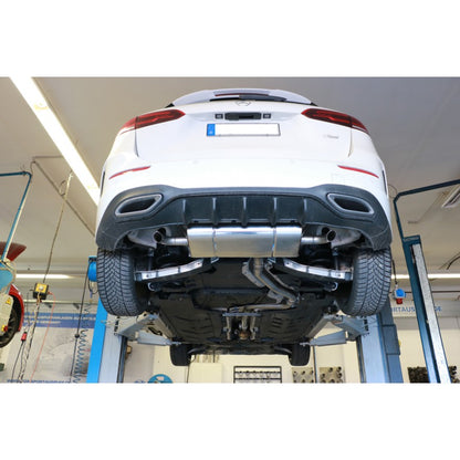 Sportschalldämpfer mit Verwendung der originalen Endrohrblenden, inkl. (EG-) GENEHMIGUNG!