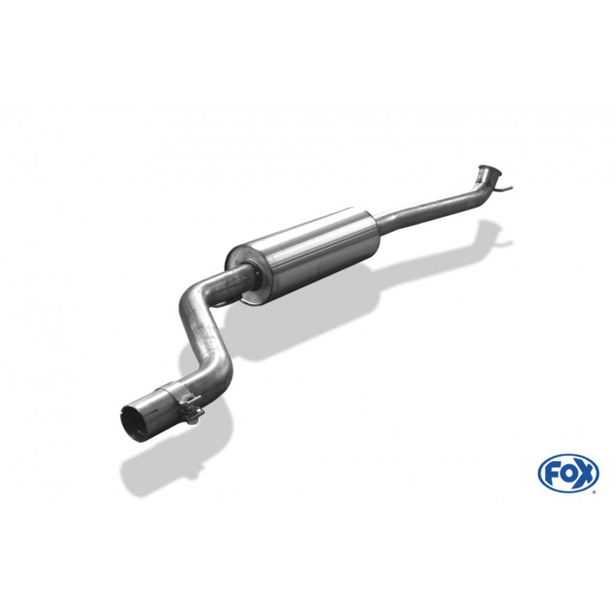 Vorschalldämpfer für Modelle mit senkrechtem KAT, inkl. (EG-) GENEHMIGUNG!