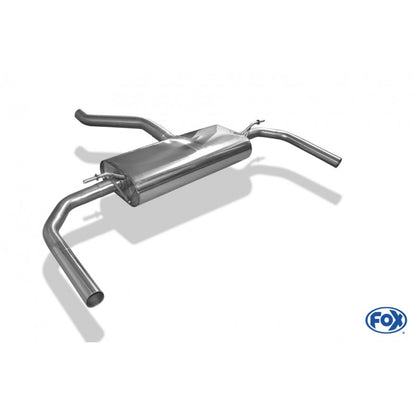 Sportschalldämpfer ohne Endrohre, inkl. (EG-) GENEHMIGUNG!