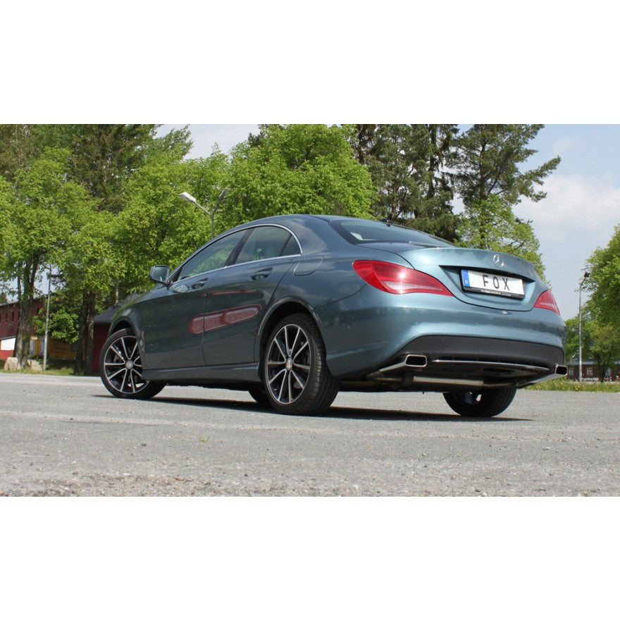 Sportschalldämpfer mit links/rechts je 1 Endrohr 145x65mm (Typ 59), inkl. (EG-) GENEHMIGUNG!