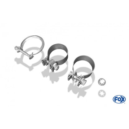 Vorschalldämpfer-Ersatzrohr für Modelle mit Vorschalldämpfer kurz nach dem KAT, KEINE (EG-) GENEHMIGUNG!