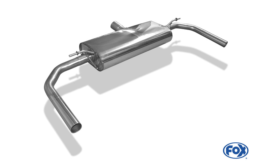 Sportschalldämpfer ohne Endrohre, inkl. (EG-) GENEHMIGUNG!